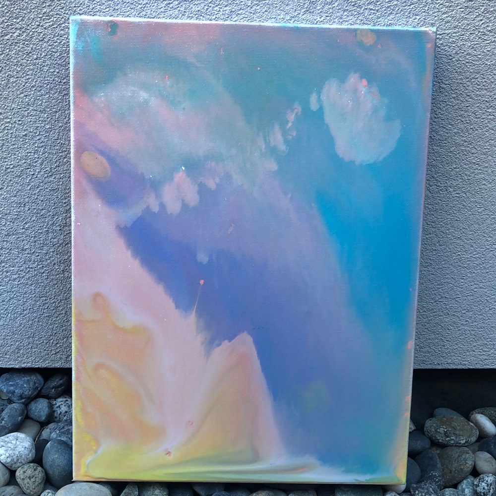12 X 16” Acrylic Painting for Home Decor 🌊 - Picture 5 of 7